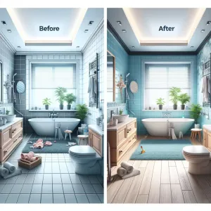 ile trwa remont łazienki