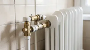 Podłączenie grzejnika łazienkowego PEX